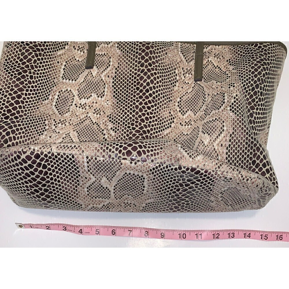 SONDRO Roberts Snakeskin Embossed Leather Purse - Picture 4 of 7